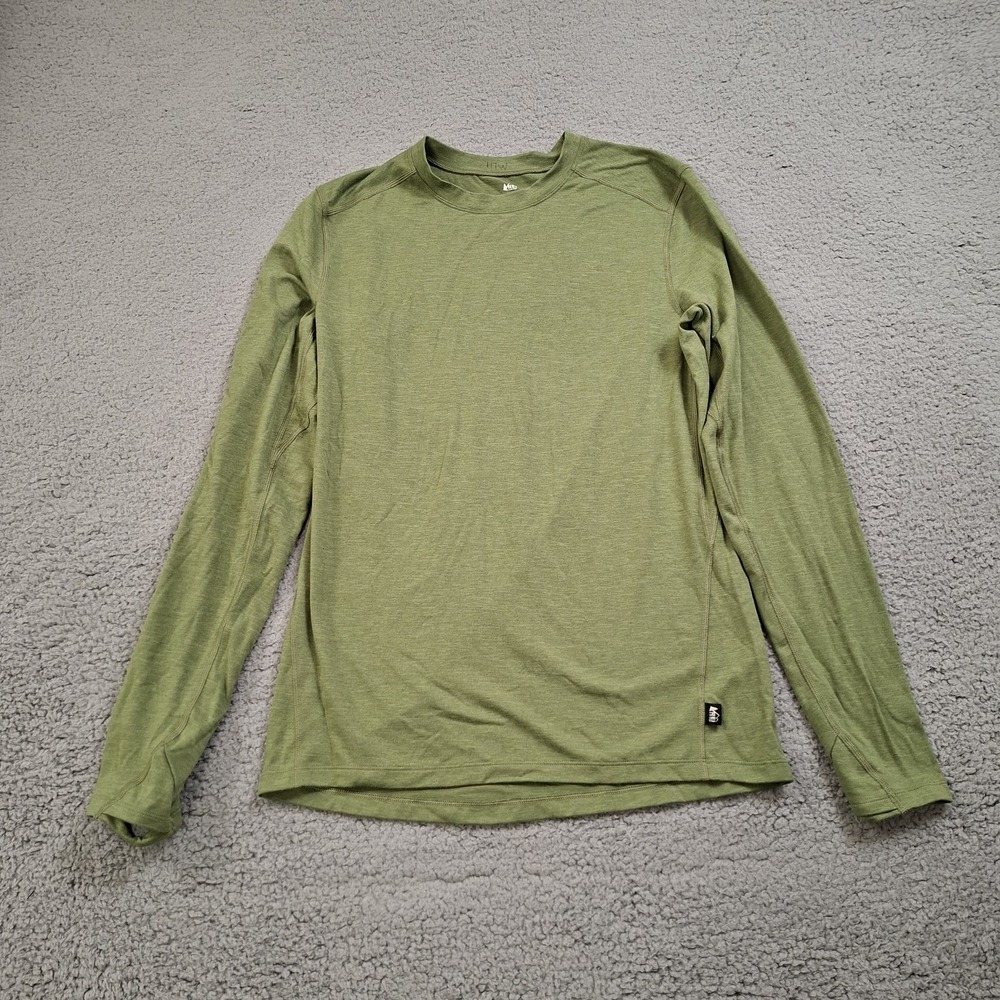 REI Co Op Mens Shirt Small Active Pursuits Base Layer Performance Mid weight